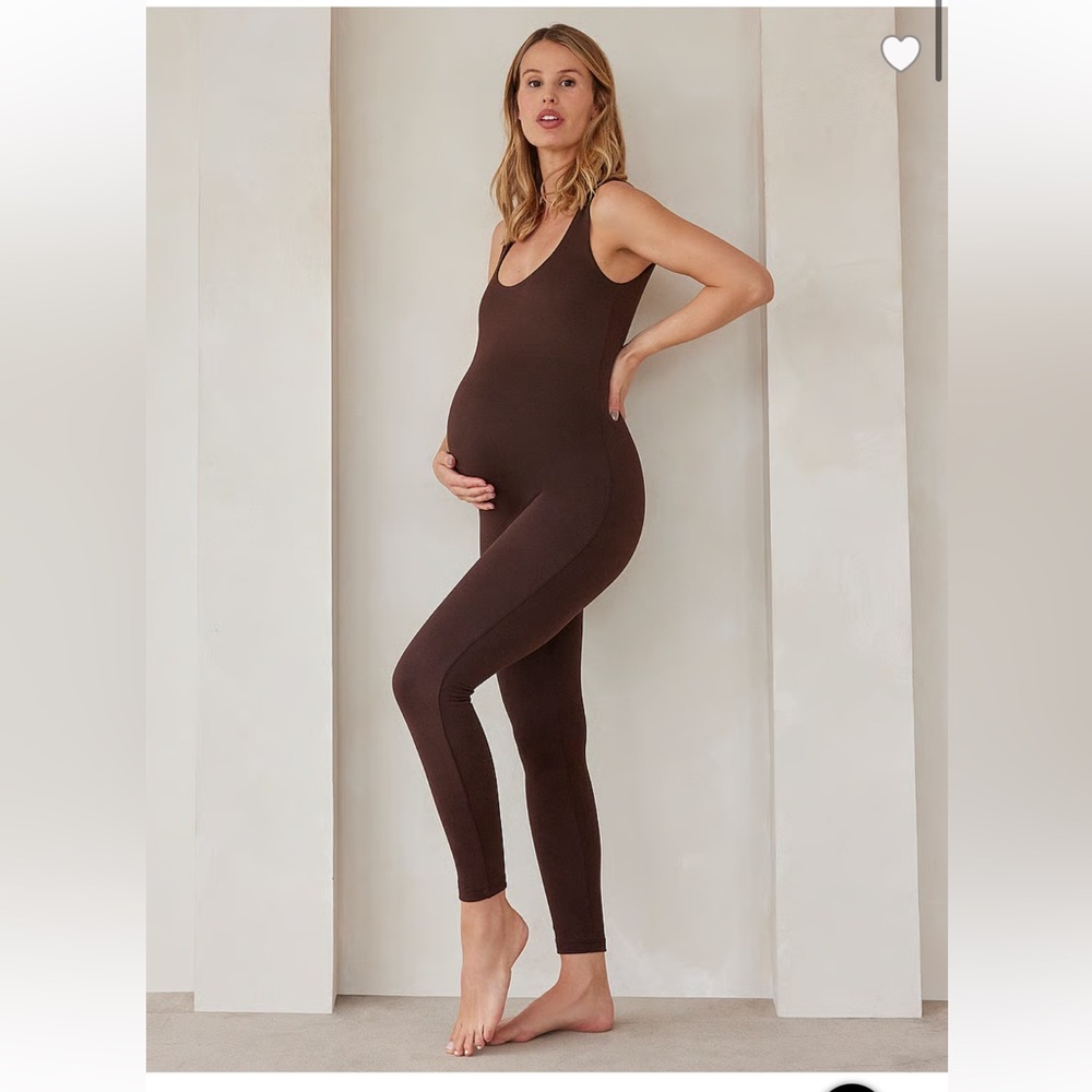 Bumpsuit Women's size Medium Brown- barely worn
